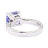 Image 3 : 2.56 ctw Blue Sapphire Ring - 14KT White Gold