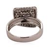 Image 3 : 0.50 ctw Diamond Ring - 14KT White Gold
