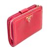 Image 1 : Prada Pink Patent Leather Tab Wallet