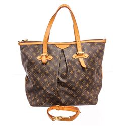 Louis Vuitton Monogram Canvas Leather Palermo GM Shoulder Bag