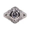 Image 1 : 1.06 ctw Diamond Ring - Platinum