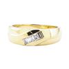 Image 2 : 0.35 ctw Diamond Ring - 14KT Yellow Gold