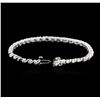 Image 3 : 14KT White Gold 2.23 ctw Diamond Tennis Bracelet