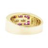 Image 3 : 1.03 ctw Ruby And Diamond Ring - 14KT Yellow Gold