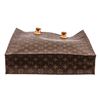 Image 4 : Louis Vuitton Monogram Canvas Leather Sac Plat Tote Bag