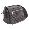 Image 2 : Chanel Gray Quilted Nylon Medium Coco Cocoon Messenger Bag