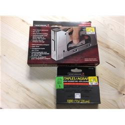 Staple Gun and Staples