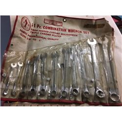 11 Piece Wrench Set