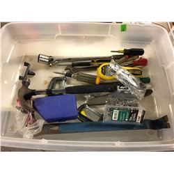 Bin of tools - another handy person's dream