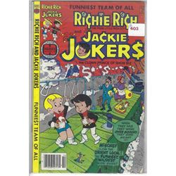 RICHIE RICH "& JACKIE JOKER" #29 35 CENTS