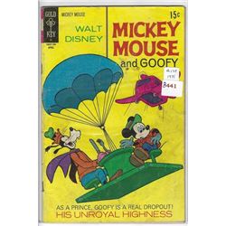 GOLD KEY COMICS WALT DISNEY MICKEY MOUSE & GOOFY