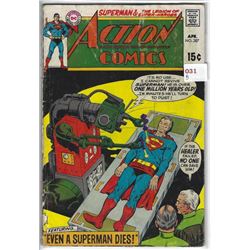 VINTAGE DC "ACTION COMICS" #387 APR $.15