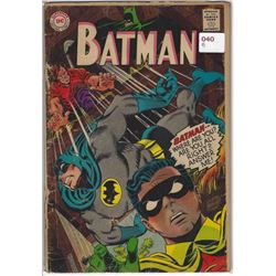 VINTAGE DC "BATMAN" COMIC #196 NOV $.12