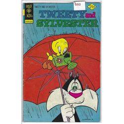 "TWEETY & SYLVESTER" GOLD KEY COMIC 25 CENTS 90094-608