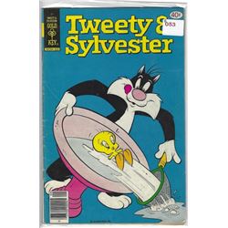 "TWEETY & SYLVESTER" GOLD KEY COMIC 25 CENTS 90094-608