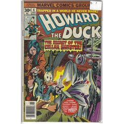 "HOWARD THE DUCK" MARVEL COMIC #6 NOV 30 CENTS