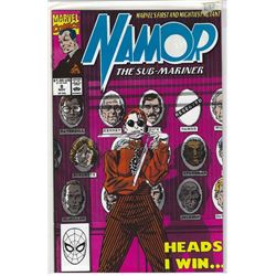 1990 "NAMOR THE SUB MARINER" DC COMIC #8 NOV $1.00 (US) $1.25 (CAN) 60p (UK)
