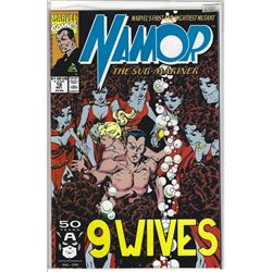 1991 "NAMOR THE SUB-MARINER" MARVEL COMIC #19 OCT $1.00 (US) $1.25 (CAN) 65p (UK)