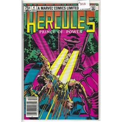 VINTAGE HERCULES PRINCE OF POWER MARVEL COMIC 1982 4 DEC 02075 75 CENTS