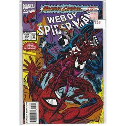 1993 WEB OF SPIDER-MAN MARVEL COMIC #202 JUL MAXIMUM CARNAGE PART 10 OF 14