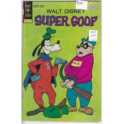 1977 #42 WALT DISNEY SUPER GOOF GOLD KEY COMIC 90160-706 30 CENTS