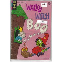 VINTAGE 1971 #4 WACKY WITCH GOLD KEY COMIC 10285-110 OCTOBER 15 CENTS