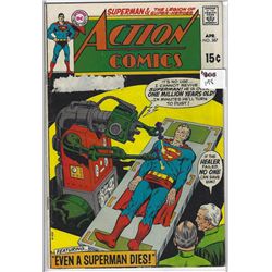 VINTAGE SUPERMAN & SUPERGIRL DC COMIC APR NO. 387 ACTION COMICS 15 CENTS