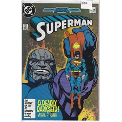 1987 DC COMICS SUPERMAN #3 MAR $.75 US  $1.00 CAN  40p UK