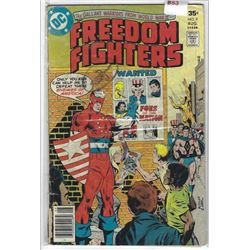 VINTAGE  FREEDOM FIGHTERS  DC COMIC NO. 9  AUG 32428    35 CENTS