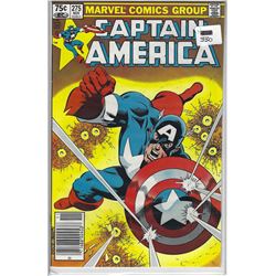 1982 CAPTAIN AMERICA MARVEL COMIC #275 NOV 02453 75 CENTS