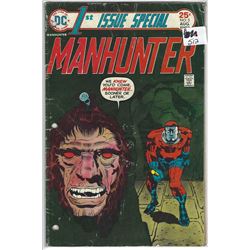 MANHUNTER DC COMIC NO. 5 AUG 25 CENTS 1st ISSUE SPECIAL 32413  HAS HOLES PUNCHED IN IT