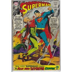 VINTAGE SUPERMAN DC COMIC NO. 205 APR 12 CENTS