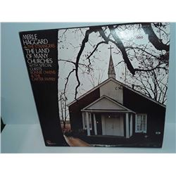 Merle Haggard & the strangers the land of many chu Capitol Records good  condition