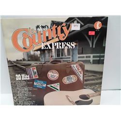 Country Express k-tel records excellent condition