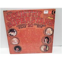 Country Superstars k-tel records 20 original artis 20 regional songs good condition