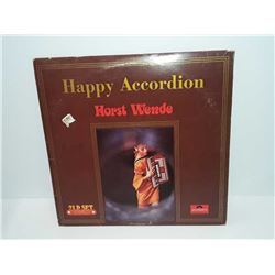 Happy accordion  Horst Wende polydor records 2 LP set excellent condition