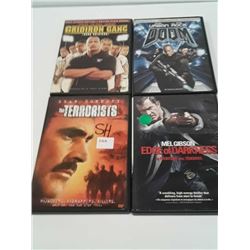 4 Action DVDs