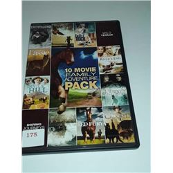 10 movie Family Adventure Pack DVD