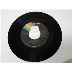 Elton John 45 side one I cry at night side two par part-time love MCA records good condition