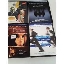 4 mixed DVDs