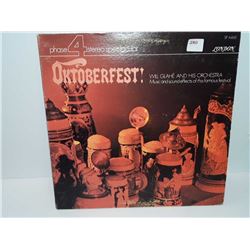 Oktoberfest Will glahe and his orchestra London records phase 4 stereo excellent condition