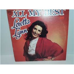 Loretta Lynn all my best TeeVee record good condition