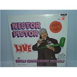 Nestor Pistor live at the World Championships no golf Prince George BC RCA records excellent  condit