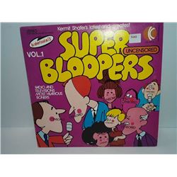 Super bloopers volume 1 k-tel records good condition