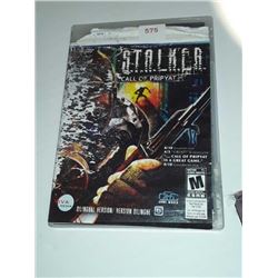 PC DVD game stalker Call of Pripyat