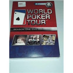 World Poker Tour season 1 DVD set five DVDs