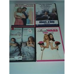 4 comedy DVDs