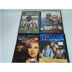 4 mixed DVDs