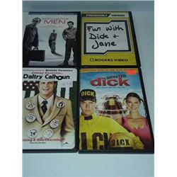 4 comedy DVDs