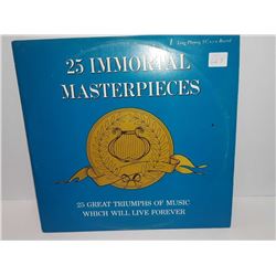 25 Immortal masterpieces good condition